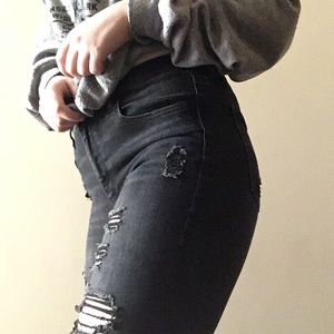 Black American Eagle jeans!